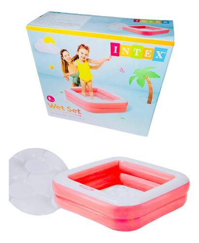 Piscina De Pelotas Intex De 86 X 86 X 25 Cms