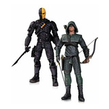 Dc Collectibles Arrow Oliver Queen And Deathstroke Action Fi