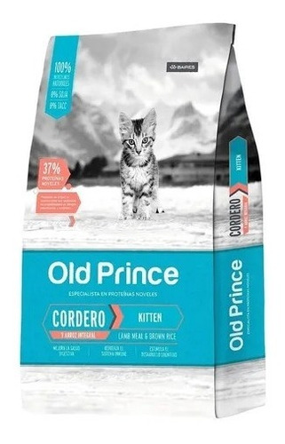 Old Prince Cordero Y Arroz Gato Kitten Gatito X3kg