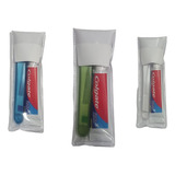 Escova Viagem + Creme Dental Colgate Mini+estojo 12 Unidades