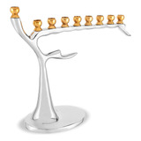 Menorah/candelabro Zion Judaica Petróleo