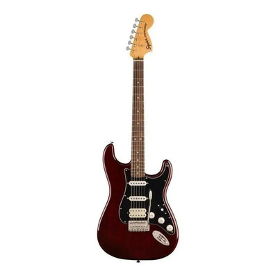 Guitarra eléctrica Squier by Fender Classic Vibe '70s Stratocaster HSS de álamo walnut brillante con diapasón de laurel de la india | MercadoLibre