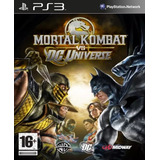 Mortal Kombat Vs Dc Universe Ps3 Físico Usado