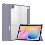 Case Slot Caneta Acrílico Para Samsung Tab S6 Lite P613 2022