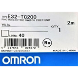 Omron E32-tc200 Fiber Optic Cable W/ Cutting Tool Yyq