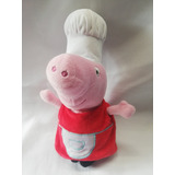 Pepa Pig Con Gorro De Chef  De Peluche, Ratavieja