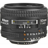 Nikon Af Nikkor 50mm F/1.4d Lente