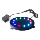 Jacksuper 5 Pulgadas 12 Led Luz De Burbuja De Acuario Piedra