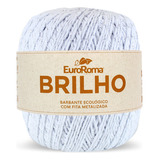 Barbante Brilho Prata Nº 6 406m 400g Euroroma