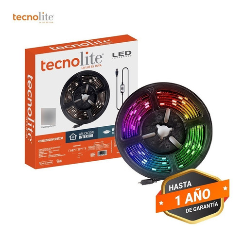 Tira Led Rgb Inteligente 2m Tecnolite Gamer Tecnolite