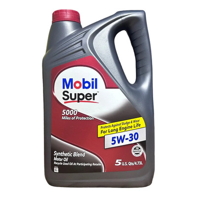 Aceite Sintetico Mobil Super 5000 5w30 4.73L | Meses sin interés