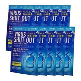 Paquete 10 Tarjeta Sanitizante Antivirus 30 Días