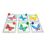 25 U Vidrio Mariposas Porta Sahumerios 5x5 X Mayor Souvenir