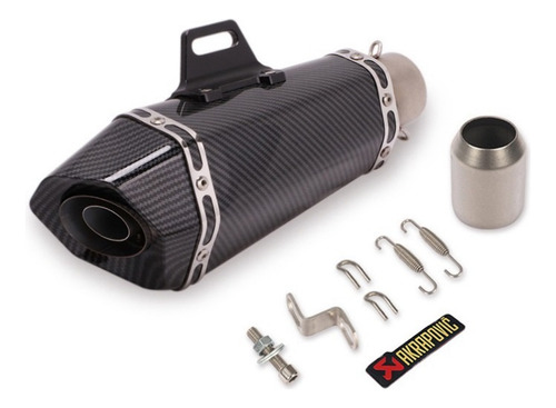 Akrapovic Escape Moto Type B Para Yamaha Kawasaki Conversión