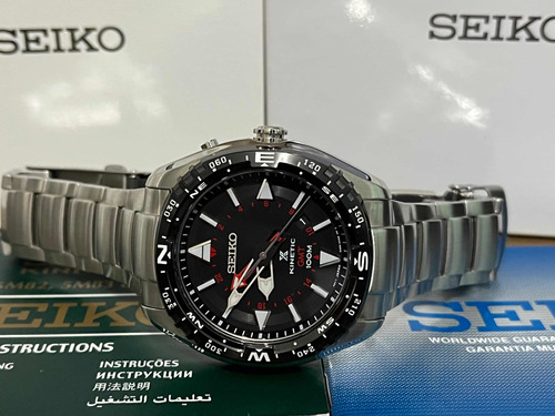 Relógio Seiko Masculino Prospex Kinetic Sun049b1