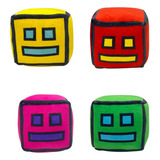 4pcs Geometry Dash Muñeca Peluche Juguete Niños Regalo 12cm