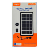 Painel Energia Solar Placa Carregador Portátil Usb Celular