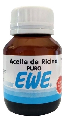 Ewe Aceite Ricino Puro 30ml Hidrata Tonifica Cejas Pestañas