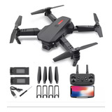 Drone E 58 Pro Duas Cameras Hd4k Filma Foto Wi-fi 2 Bateria 