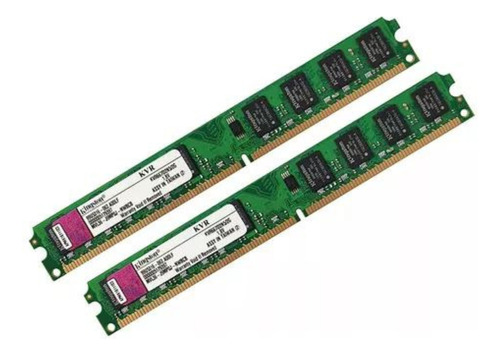 Kit Memoria Ram Kingston Ddr2 800mhz 4gb (2x2gb) Para Pc