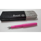 Pluma Estilográfica Kaweco Skyline Sport Rosa Trazo B Color De La Tinta Azul