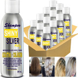 6 Shampoo Matizador Silver+6 Shampoo Platinum Black 250 Ml