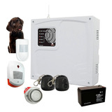 Kit Alarma Casa-1 Sensor Pet-controles-sirenas-batería 