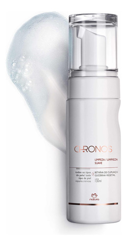 Espuma De Limpieza Suave Chronos Natura 150 Ml.