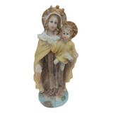 Figura Virgen Del Carmen Poliresina 13cm 