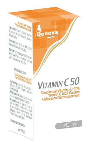 Vitamina C 50 Denova - mL a $760