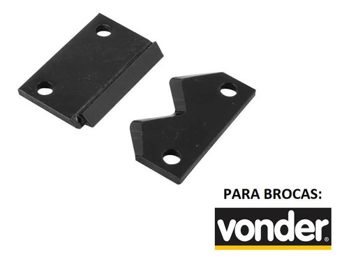 Lâminas Para Broca Espiral Perfurador Solo Vonder 150mm