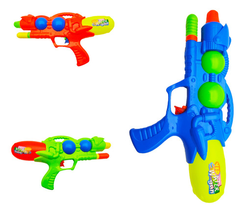 Pistola De Agua Master Super Guns Juguete Niños Diversiòn 