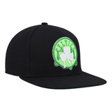 Gorra Mitchell & Ness Boston Celtics Slime Drip Basquetbol N