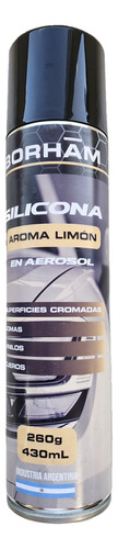 Silicona Aerosol Fragancia Limon X 430 Ml X 1 Unidad