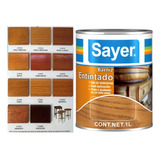 Barniz Entintado Barniz Para Madera Fácil Uso 11 Tono Sayer 