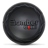 Subwoofer Bomber One 12 Pol 200w Rms 4 Ohms Bobina Simples Cor Preto