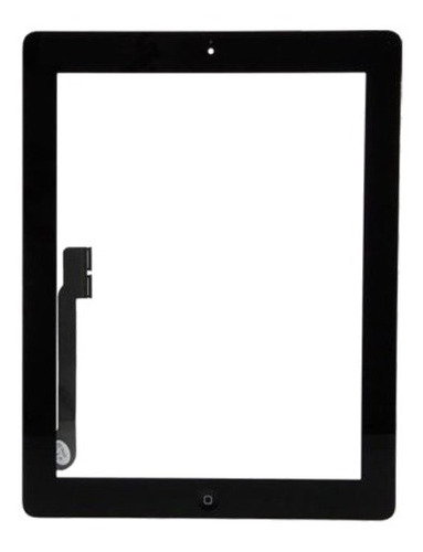 Tactil Touch Compatible Con iPad 3 A1460 Negro Y Blanco