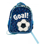Mochila Escolar Infantil Futbol Goal Niño 15 Pulgadas