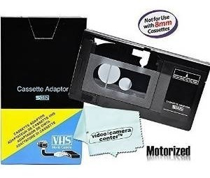 Motorizado Vhs-c Adaptador De Cassette Para Jvc C-p7u Cp6bku