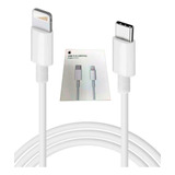 Cable 1m Usb-c Carga Rapida Para iPhone 8/x/11/12/13/14 iPad