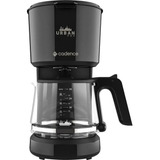 Cafeteira Cadence Urban Pop Caf610 Semi Automática Preta E Vermelha De Filtro 220v