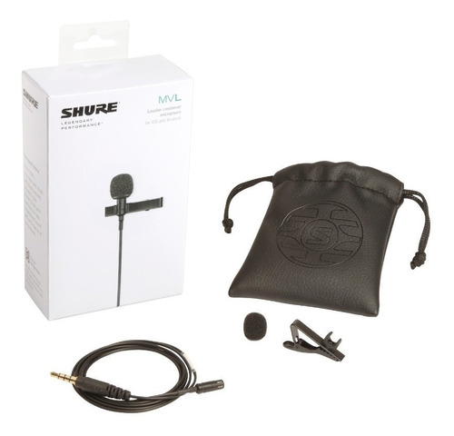 Shure Mvl Microfono Condenser Lavalier Para iPhone