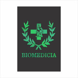 Quadro Decorativo Curso Biomedicina Mdf Acrílico Espelhado 