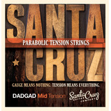 Santa Cruz Tensión Parabólica Dadgad Mid Tension