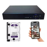 Kit Dvr 8 Canais Full Hd 5 Em 1 Hs 3308 Bfe Com Hd 1tb