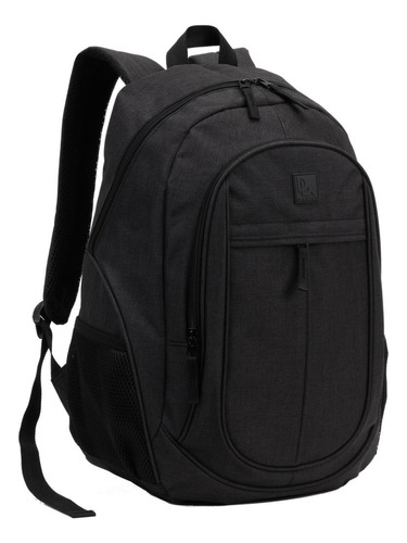 Mochila Escolar Denlex Juvenil Mcjdl Cor Preto  Design Lisa 25l