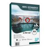 Papel Fotográfico Adhesivo Matte 120gr A4 X 50 Hojas 