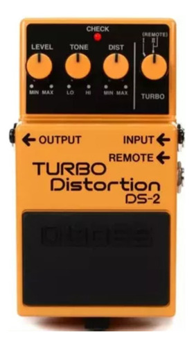 Pedal Turbo Distortion Boss Ds-2 