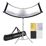 Reflector / Difusor De Luz Neewer Clamshell Para Video De Es