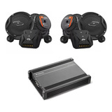 Paquete Jbl 2 Set De Medios Gto609c+amplificador Focal 4ch